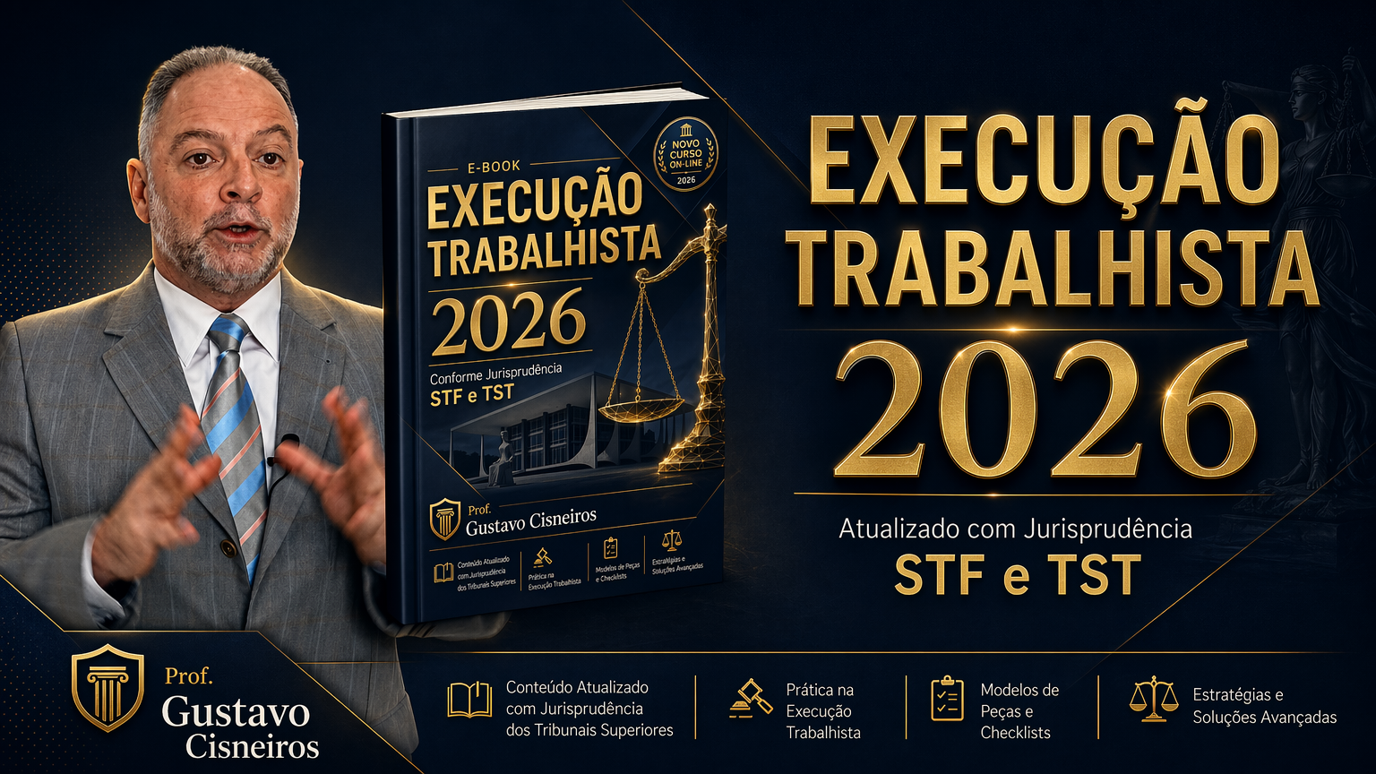 Execução Trabalhista 2026 - Banner